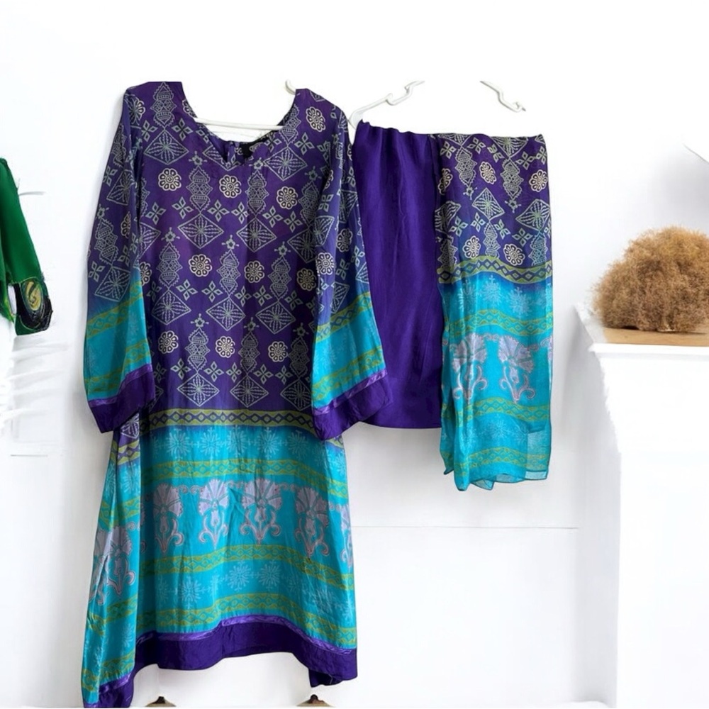 Pakistani Printed Dress 3Pc